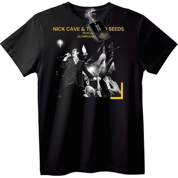 NOONEBRAND Тениска Nick Cave & The Bad Seeds - Концерт - M, Black