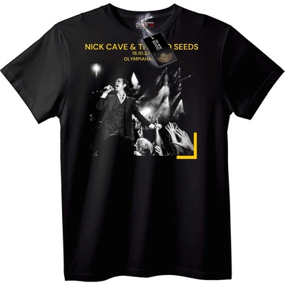 NOONEBRAND Тениска Nick Cave & The Bad Seeds - Концерт - M, Black