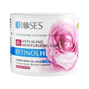 Image 1 of AGIVA Roses retinol hero КРЕМ ЗА ЛИЦЕ И ДЕКОЛТЕ ПРОТИВ БРЪЧКИ 50мл (990520)