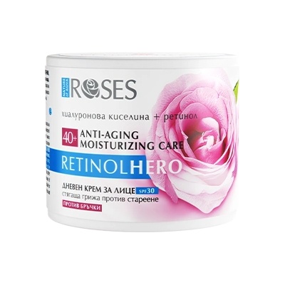 AGIVA Roses retinol hero КРЕМ ЗА ЛИЦЕ И ДЕКОЛТЕ ПРОТИВ БРЪЧКИ 50мл (990520)