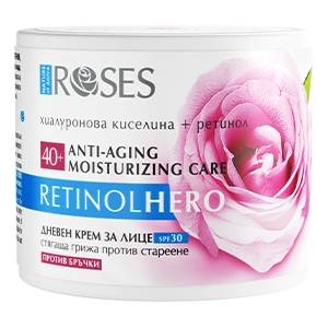 AGIVA Roses retinol hero КРЕМ ЗА ЛИЦЕ И ДЕКОЛТЕ ПРОТИВ БРЪЧКИ 50мл (990520)