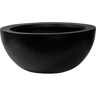Pottery Pots Kvetináč Vic Bowl, čierna, 28 x 60 cm