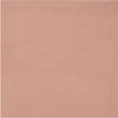 Santex ubrousky Rose Gold 21x20cm 25ks