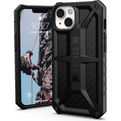 Pouzdro UAG Monarch iPhone 13 carbon fiber