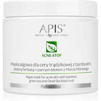 Apis Natural Cosmetics Acne-Stop Professional почистваща и омекотяваща маска за мазна кожа склонна към акне 200 гр