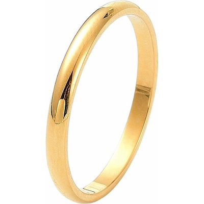 Nefertitis Dámský ocelový prsten Golden Simple NF56201