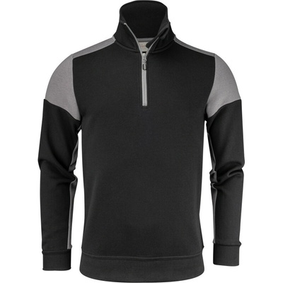 Printer mikina Prime Halfzip Sweater s 1/4 zipem black/anthr
