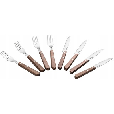 Súprava príborov Lamart Walnut 8 ks