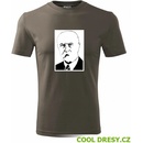 Tričko Tomáš Garrigue Masaryk Tričko s Masarykem army