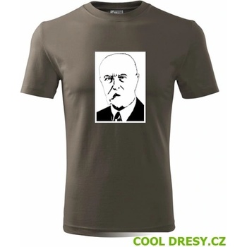 Tričko Tomáš Garrigue Masaryk Tričko s Masarykem army