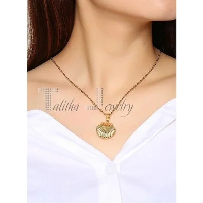 Talitha Колие с разтварящ се медальон „Мида