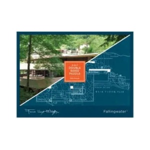 Frank Lloyd Wright Fallingwater 2-sided 500 Piece Puzzle | FRANK LLOYD WRIGHT (ISBN: 9780735349605)