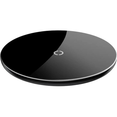 Baseus Simple Wireless Charger CCALL-JK01 - поставка (пад) за безжично зареждане с технология за бързо зареждане за Qi съвместими устройства (черен)