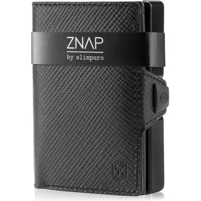 Slimpuro ZNAP, тънък портфейл, 12 карти, преградка за монети, 8, 9 х 1, 8 х 6, 3 см. (Ш х В х Д), RFID защита (8J-4YSX-C467) (8J-4YSX-C467)
