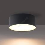 Brilagi - LED таванно осветително тяло за баня FORIS LED/14W/230V Ø 12 см черно IP44 (BG3783)