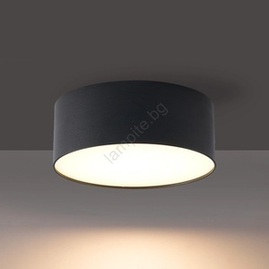 Brilagi - LED таванно осветително тяло за баня FORIS LED/14W/230V Ø 12 см черно IP44 (BG3783)