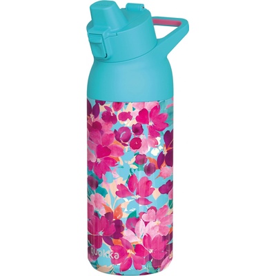 Quokka Nerezová sportovní láhev s pítkem Tide 700ml oil mountains