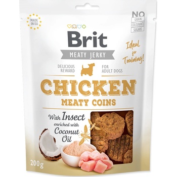 Brit Care Brit Jerky Chicken with Insect Meaty Coins 200 g