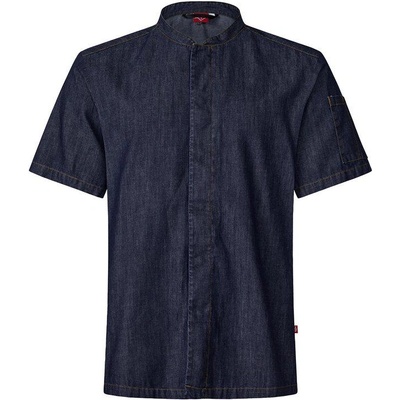 Segers Готварска куртка SS Denim Dark Blue | Къс ръкав (1097 628 076)