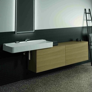 Ideal Standard Atelier Conca стенен шкаф с 2 чекмеджета и плот 200 см, светло дъбово покритие (T4332Y6)