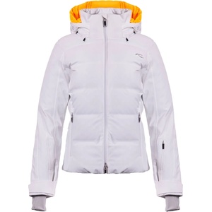 Lasse Kjus Дамско ски яке Lasse Kjus Women's Carbon Minus Jacket Ski jacket - White / Burst - размер 46 (EU) (104-5957-0217)