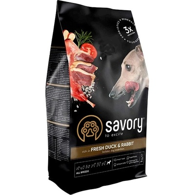 Savory Adult All Breed králičie kačica 1 kg