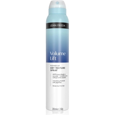 John Frieda Volume Lift Pushed - Up Dry Texture Spray спрей за обем За коса 200ml