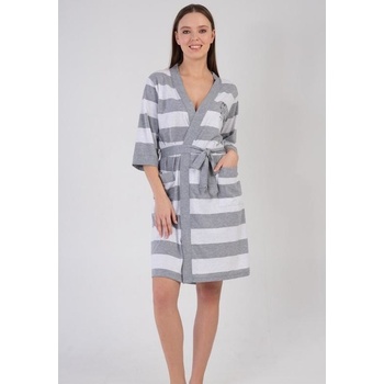 Župan prúžkovaný šedý mačička