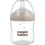 Canpol babies Бебешко шише Canpol - Natural Shape, 150 ml, 0m+ (35/400) - baby
