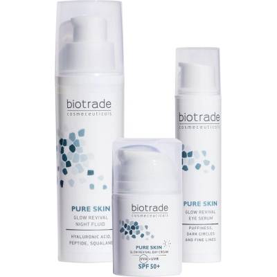Biotrade Pure Skin Комплект - Крем, Флуид и Околоочен серум, 2 х 50 + 15 ml