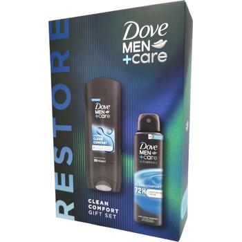 Image 1 of Unilever DOVE подаръчен комплект, Мъжки, Clean comfort, Душ гел, Дезодорант