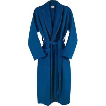 WELLHOME WH0592 bathrobe - Blue (Navy Blue)