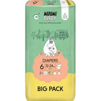 MUUMI BABY Big Pack 6 JUNIOR 12-24 kg 54 ks