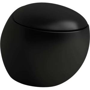 Laufen Il Bagno Alessi - Висяща тоалетна, без рамка, матово черна H8209717160001 (H8209717160001)