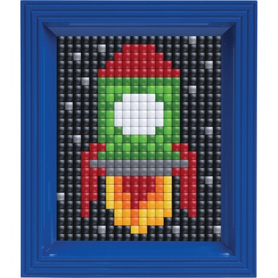 Pixelhobby Мозайка с рамка и пиксели XL, Pixelhobby - Ракета (12029)