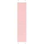 vidaXL Плисирана щора, розова, 50x200 см, ширина на плата 49, 4 см, полиестер (4015456)