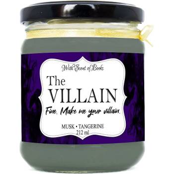 Image 1 of With Scent of Books Ароматна свещ - The Villain, 212 ml (THE VILLAIN_212)