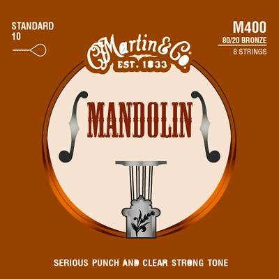 Martin M400 80/20 Bronze Light pro mandolínu