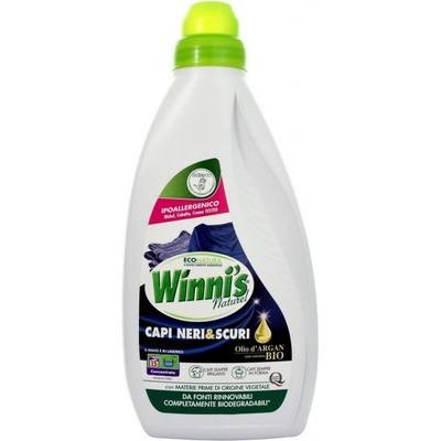 Winni´s Hypoalergenní prací gel na tmavé a černé prádlo s arganovým olejem 750 ml