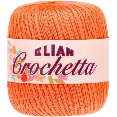 VSV Háčkovací příze Crochetta 3209 - oranžová