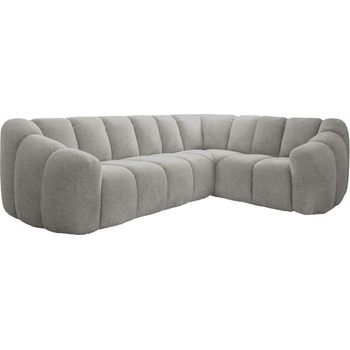 Miuform Светлосив ъглов диван (десен ъгъл/L форма) Shell - Miuform (2542TA11)