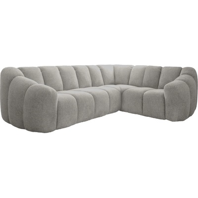 Miuform Светлосив ъглов диван (десен ъгъл/L форма) Shell - Miuform (2542TA11)