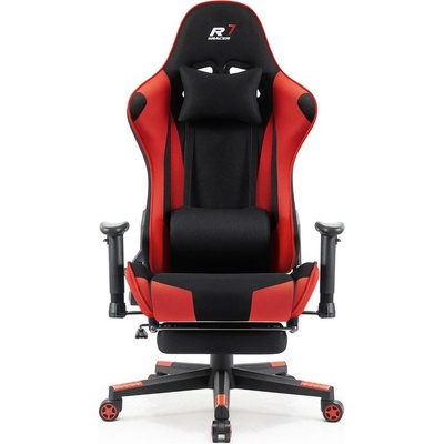 Sracer R7 s podnožkou nosnost 130 kg černá-červená