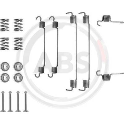 A.B.S. Sada prislusenstvi, brzdove celisti 0784Q