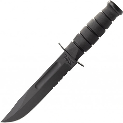 KA-BAR Černý pevný užitkový nůž Kydex pouzdro 1214