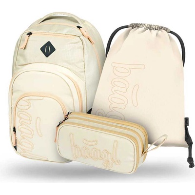 Baagl 3 set coolmate beige