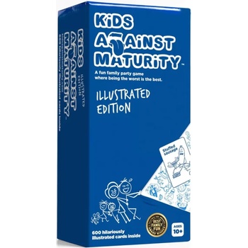 Настолна игра Kids Against Maturity: Illustrated Edition - семейна (BGBG0003762N)