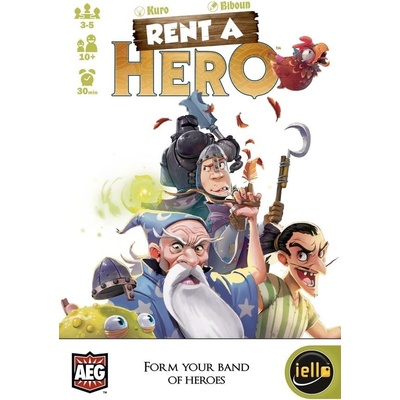 IELLO Настолна игра Rent a Hero - Семейна (51308)