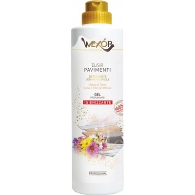 WEXOR Elixir Parfumovaný gél na čistenie podláh Monoi di Tahiti, Lime e Fiori dell Brasile 750 ml
