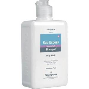 Frezyderm Нежен шампоан за мазна коса , Frezyderm Seb Excess Shampoo 200ml